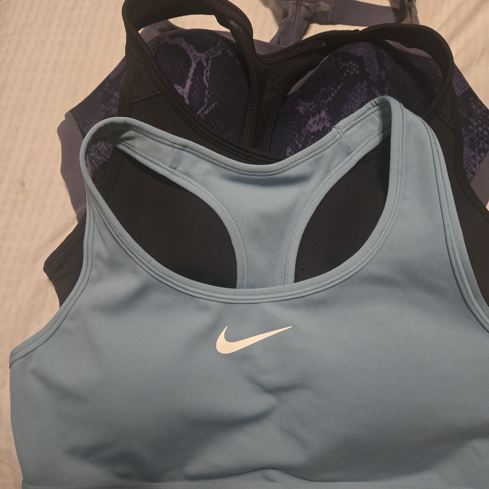 Nike Women's Blue Sports Bra